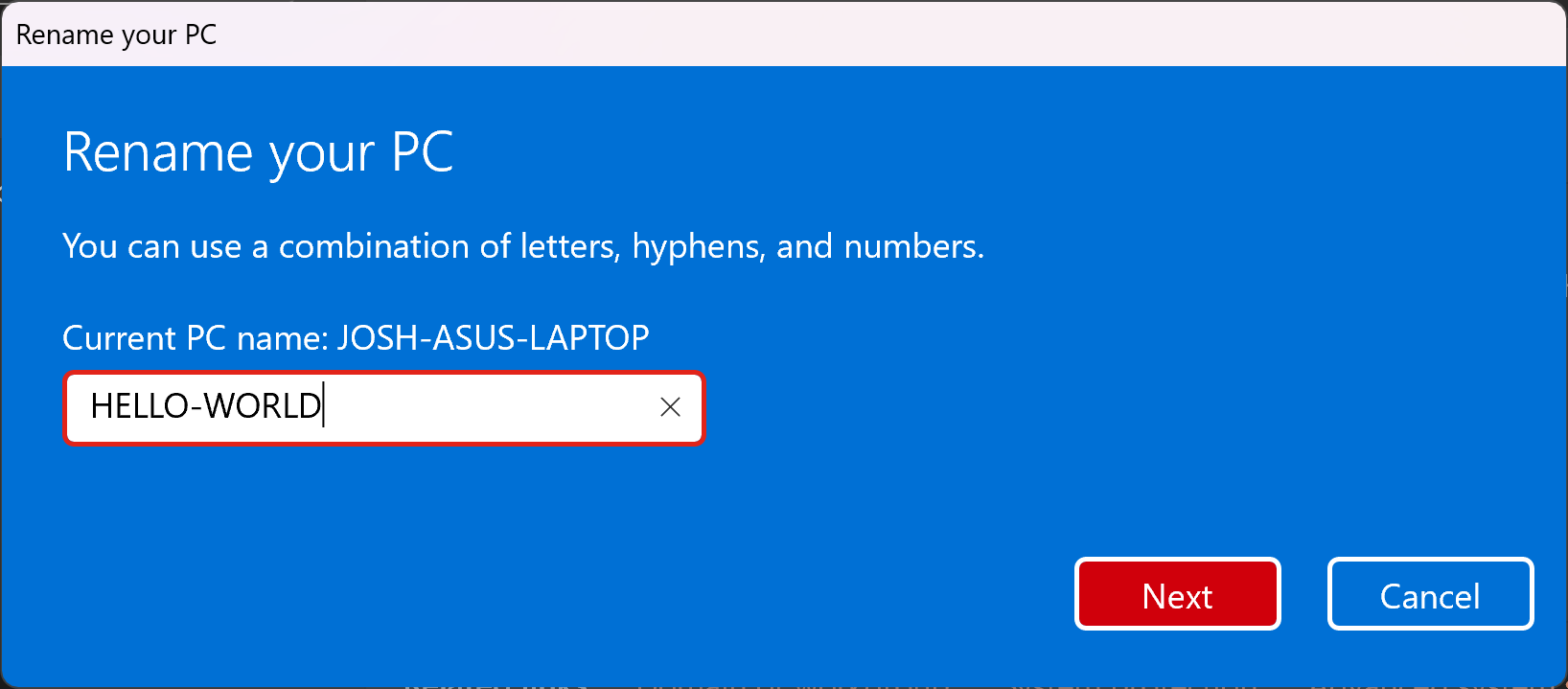 How to Rename Your Device in Windows 11