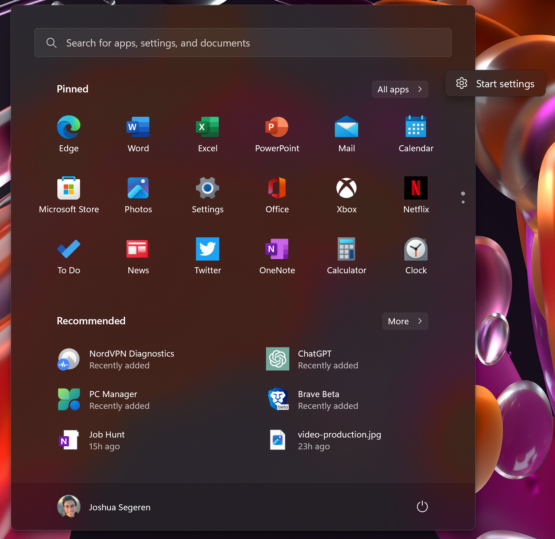 How to Customize the Start Menu in Windows 11