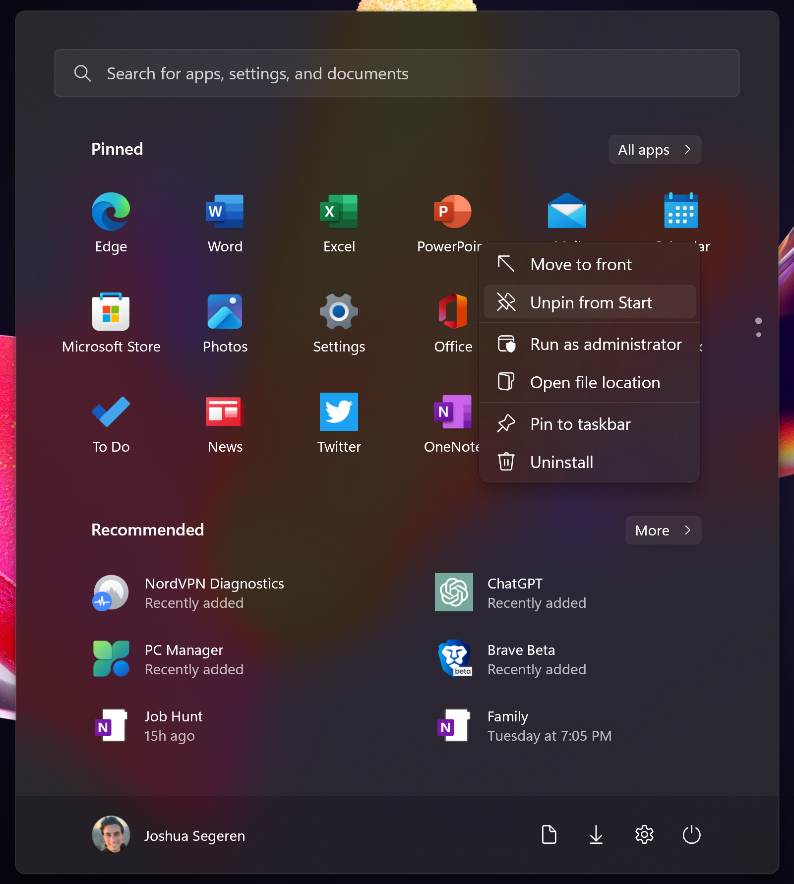 How to Customize the Start Menu in Windows 11